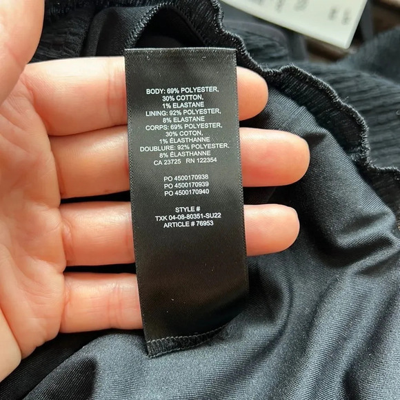 Aritzia Wilfred Jazz Mini Black Dress - Picture 10 of 11